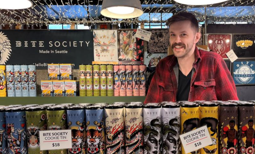Bite Society Front with employee
