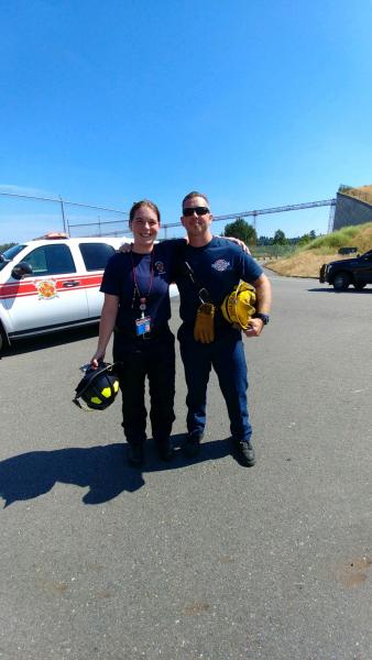 Port of Seattle female firefighters