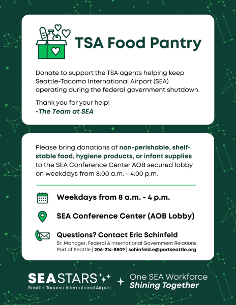 TSA Food Pantry Flyer