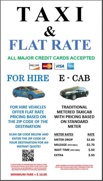 Taxi Fare Poster