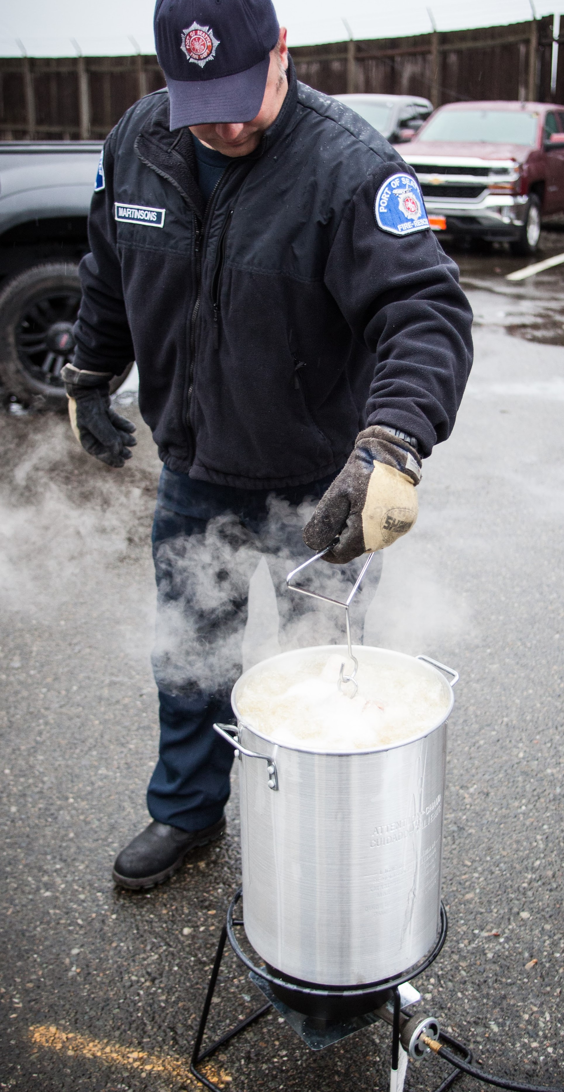 Frying Turkey