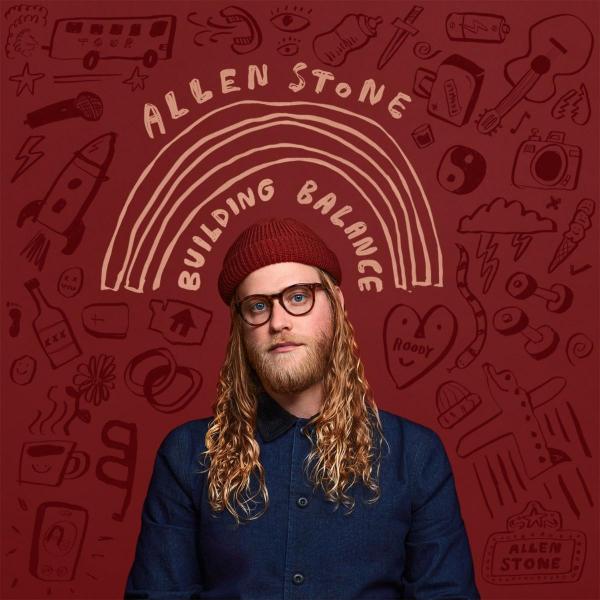 Allen Stone's "Building Balance" album cover, 2019