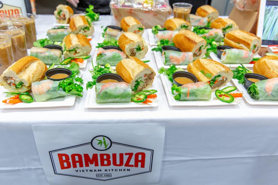 Bambuza kitchen Vietnamese sandwiches