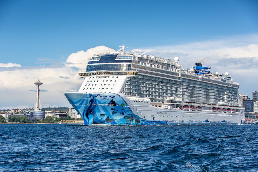 Norwegian Bliss in 2018