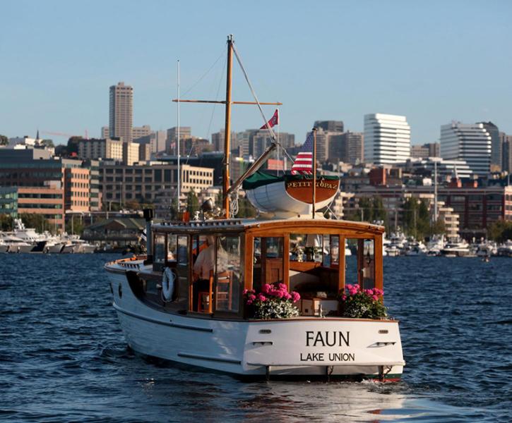Image of Faun on Lake Union