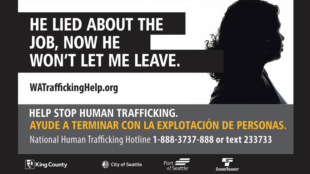 Human Trafficking Awareness Campaign Poster