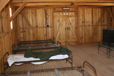 Manzanar barracks inside