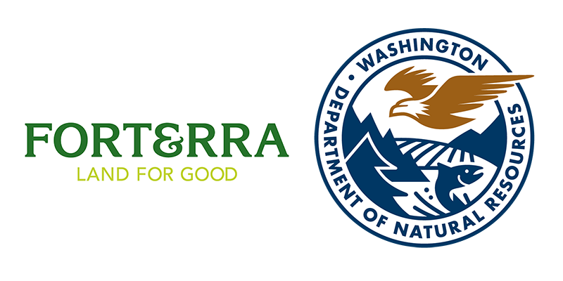 Forterra logo, Department of Natural Resources logo