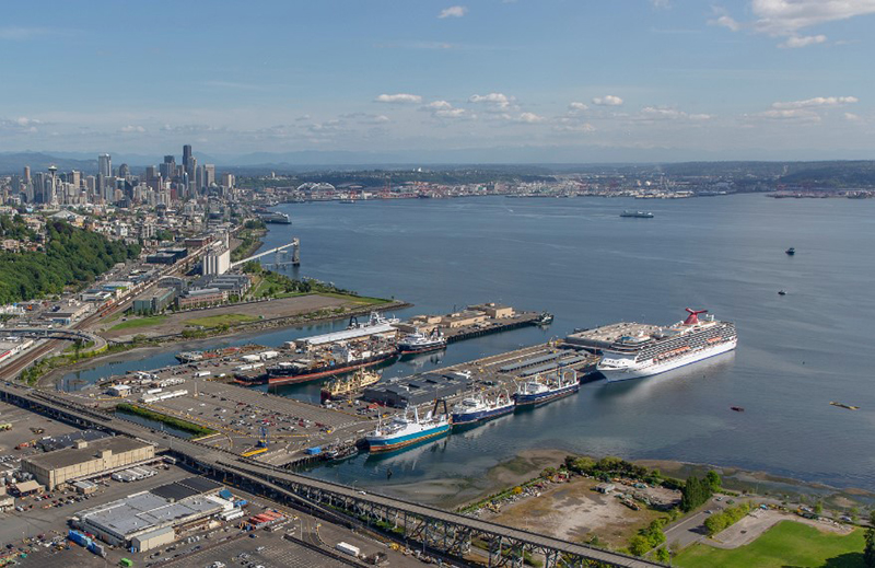 Terminal 91 aerial