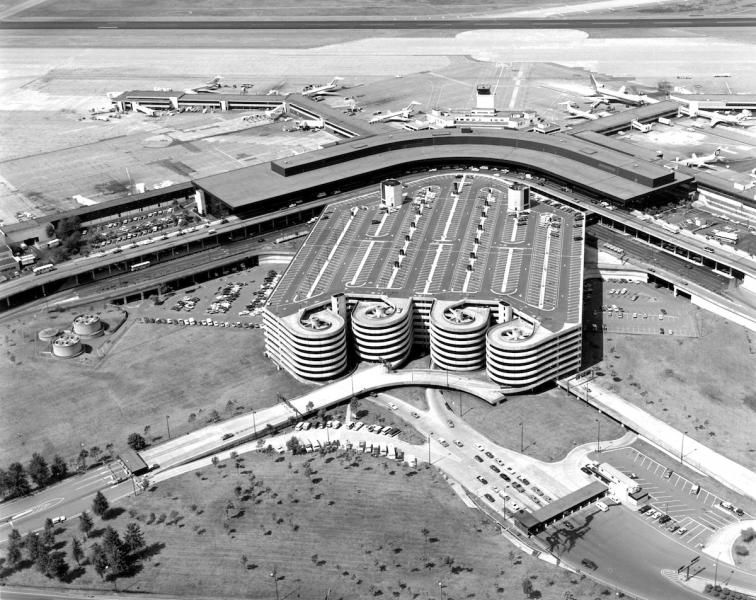 Sea-Tac Parking garage 1981