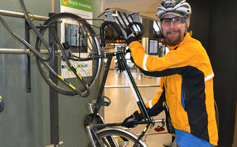 Sea Tac Airport Unveils New Bicycle Assembly Station Celebrates