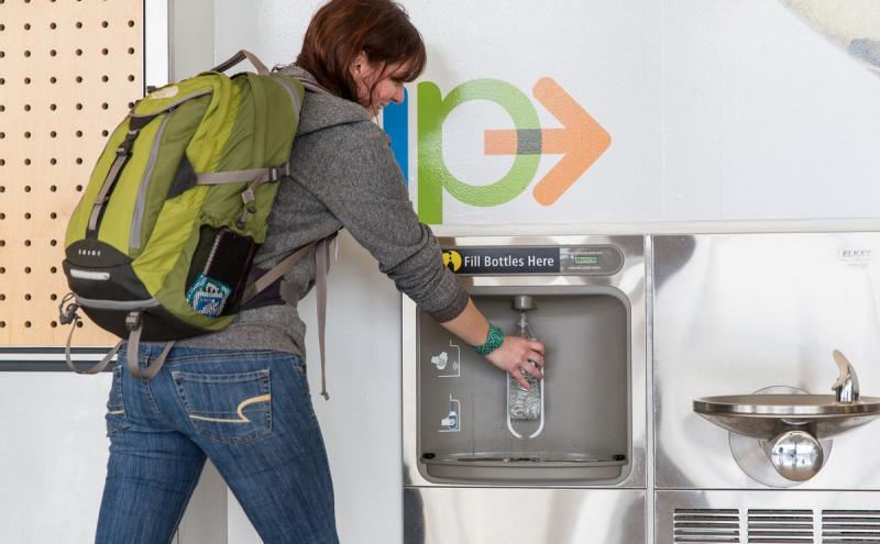 Water Bottle Refill Stations Port Of Seattle