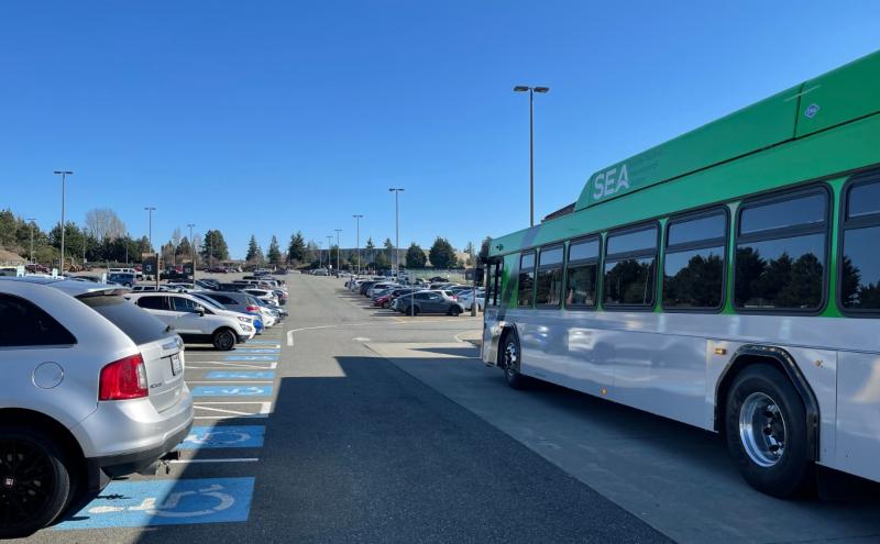 MCO, North Park Place Parking Lot with Shuttle (Blue)