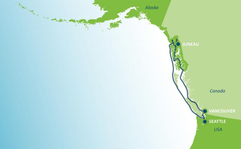 The Port of Seattle, City and Borough of Juneau, Vancouver Fraser Port Authority, and Leading Global Cruise Lines to Explore Feasibility for First-of-its-kind ‘Green Corridor’ (Image - May 2022)