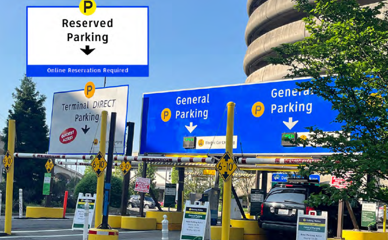 시택 공항, 3월부터 새로운 예약 주차 시스템 도입