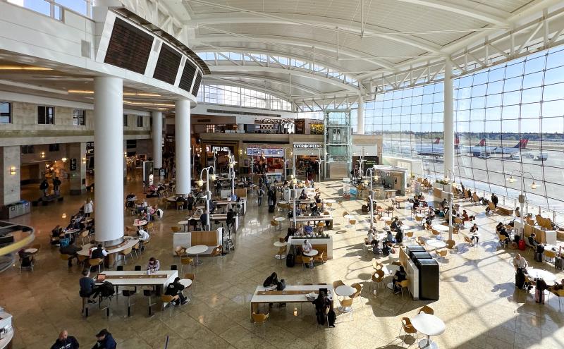 Travelers in Central Terminal 