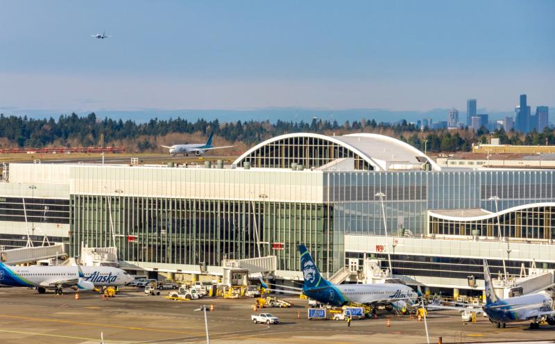 Exterior view of SEA Airport