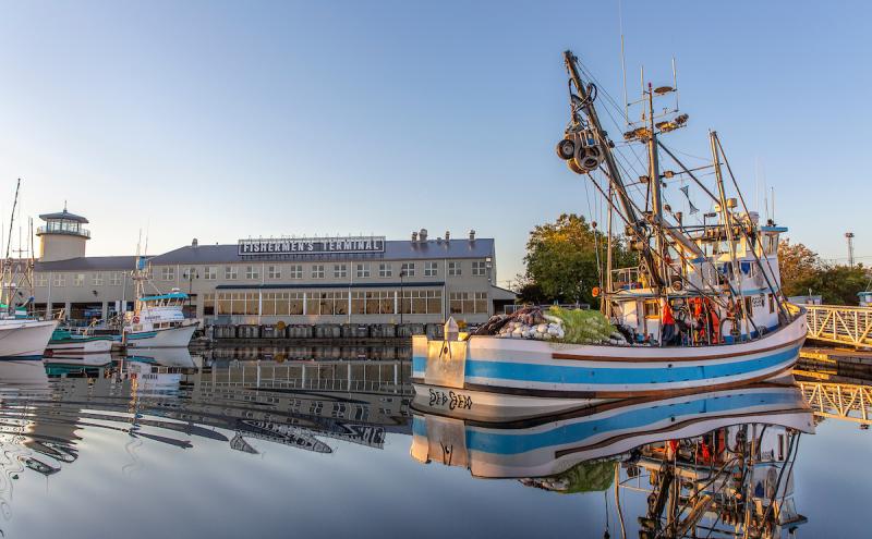Fishing boat at Fishermen's Terminal