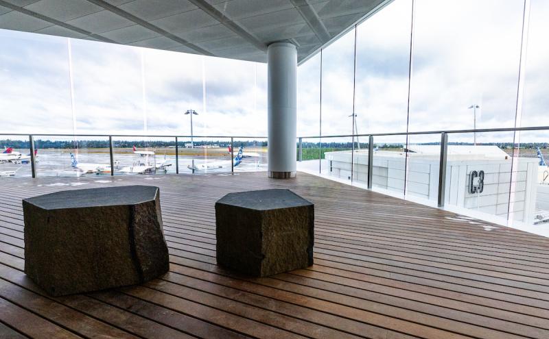 Seating at the Lookout at C