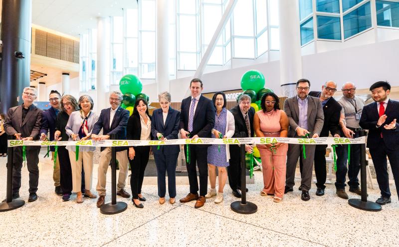C Concourse Expansion Ribbon Cutting