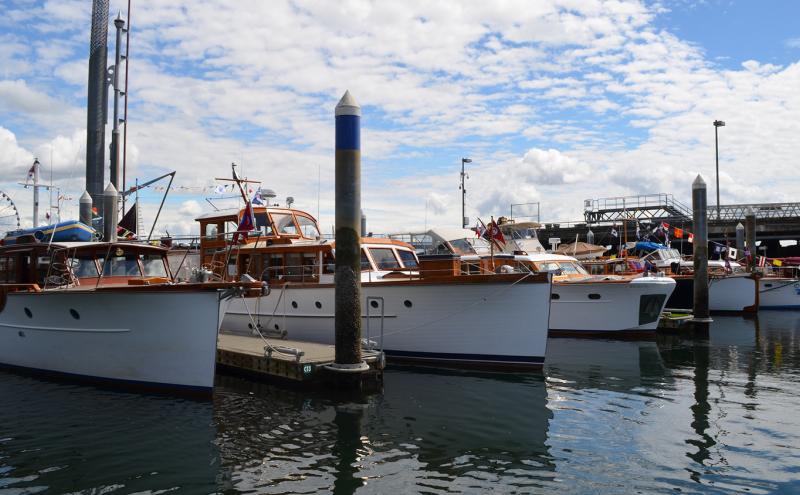 Classic Yachts at Bell Harbor for Bell Harbor Rendezvous