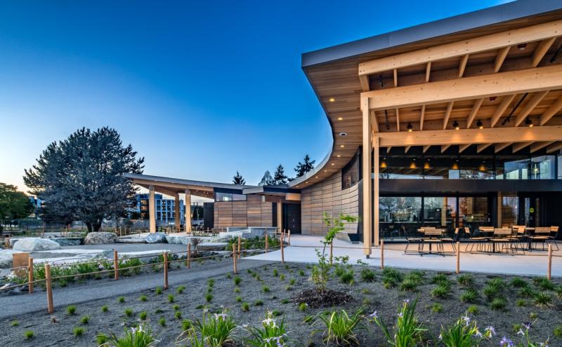 New park building at Centennial park 