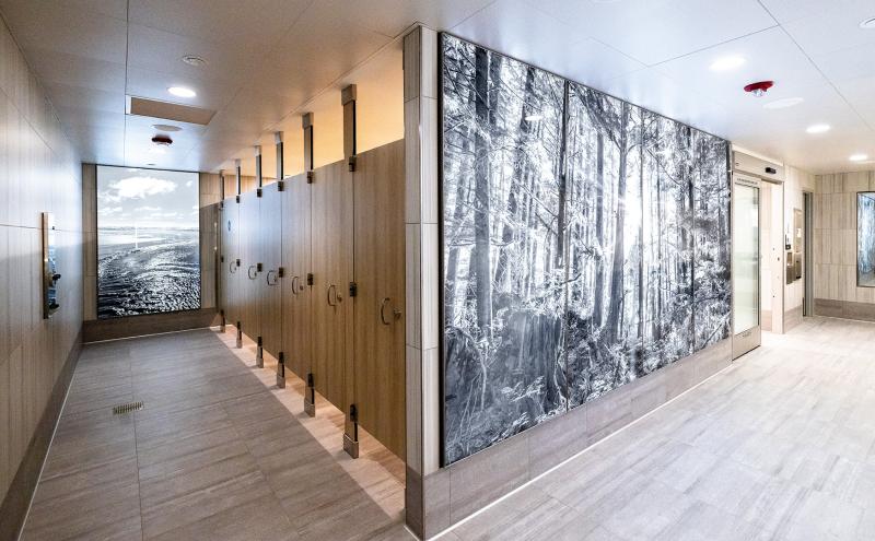 Restroom by Checkpoint 6 with art by Spike Mafford and Nikita Mehta