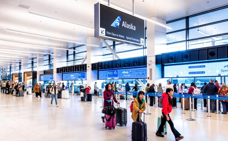 Alaska Ticketing Lobby