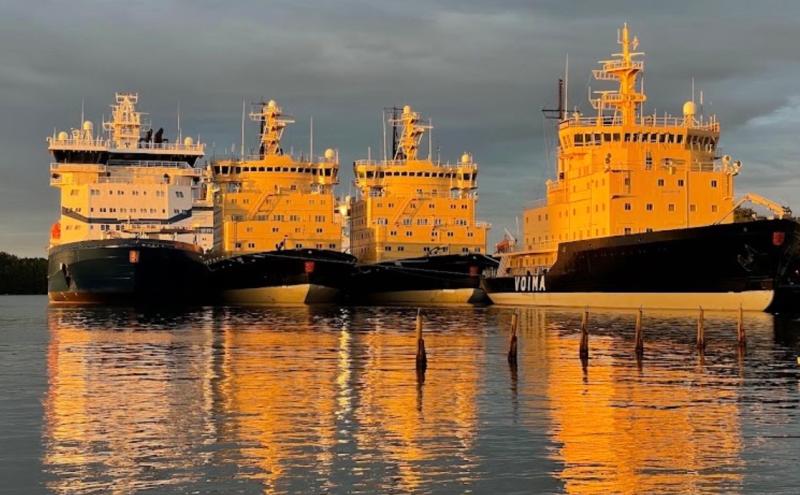 Icebreakers at the Port of Helsinki