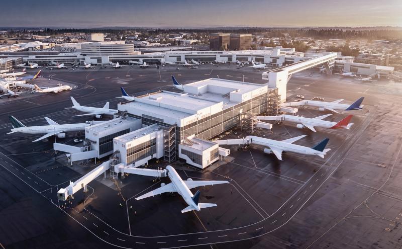 Exterior rendering of S Concourse
