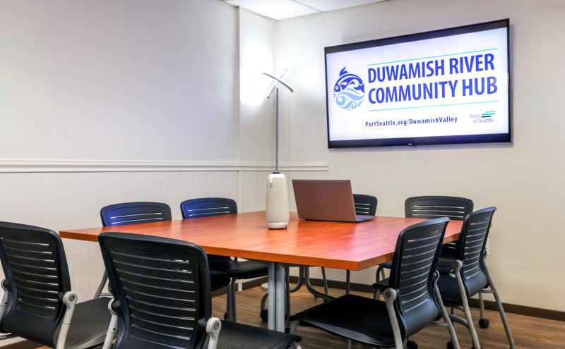 Snowberry room at the Duwamish River Community Hub