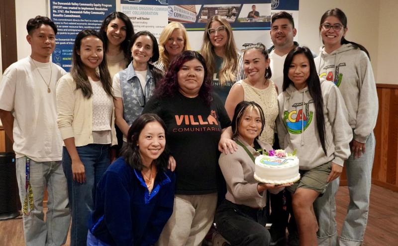Port Community Action Team with Commissioner Hasegawa in September 2025