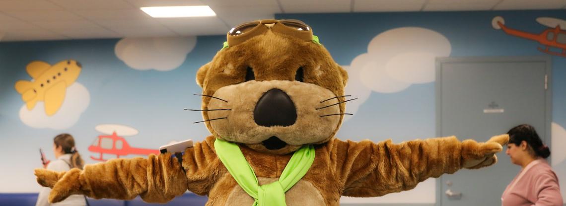 Jett at the Children's Play Area at SEA