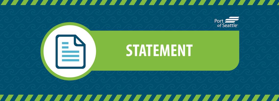 Port statement graphic