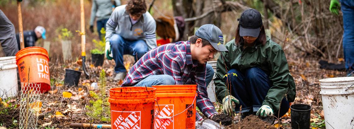 SEA tree planting event