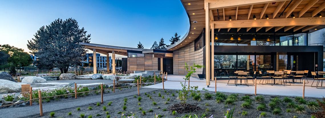 New park building at Centennial park 