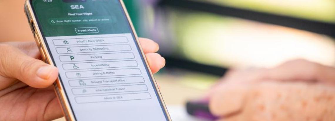 FlySEA App interface.