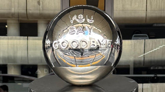 You say goodbye