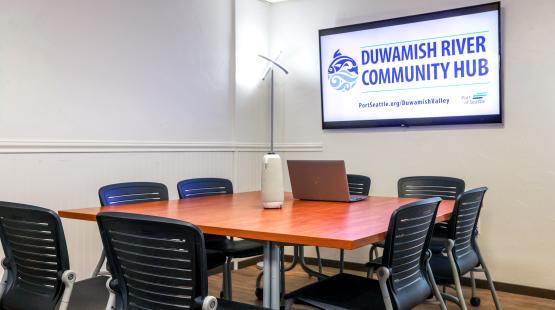 Snowberry room at the Duwamish River Community Hub