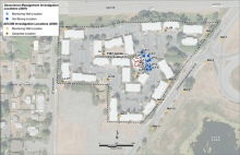 2007 aerial map identifying Lora Lake Apartments 