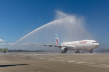 Eurowings inaugural arrival flight from Cologne