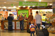 Metsker Maps at Sea-Tac Airport