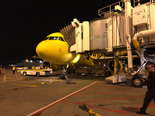 Spirit Airlines Inaugral Flight