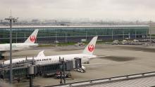 Aircraft at Tokyo-Haneda Airport