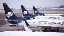 Aeromexico Aircraft Tails