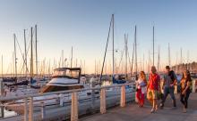 Sunset at Shilshole Bay Marina