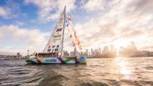 Visit Seattle yacht and crew at their stop in Seattle in the Clipper Round the World Race
