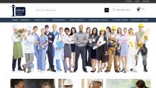Ideal Commercial Uniforms website