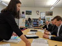 Judges at Raisbeck Environmental Challenge