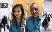 Sea-Tac Airport Pathfinders Vikky Leung and Surya Prakash